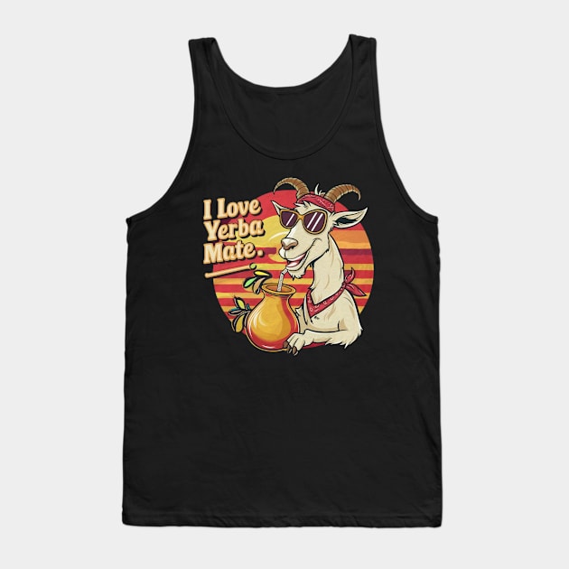 I Love Yerba Mate Tank Top by Dylante